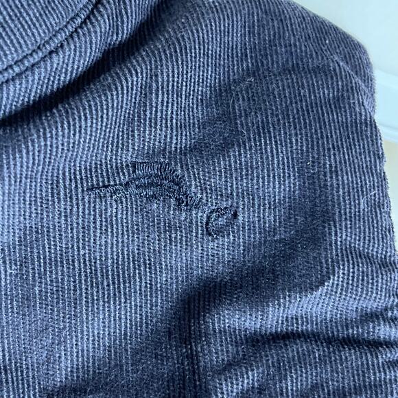 Tommy Bahama Vest Boys Size 5T Brown Navy Blue Corduroy Snap Front with Pockets - Picture 11 of 12